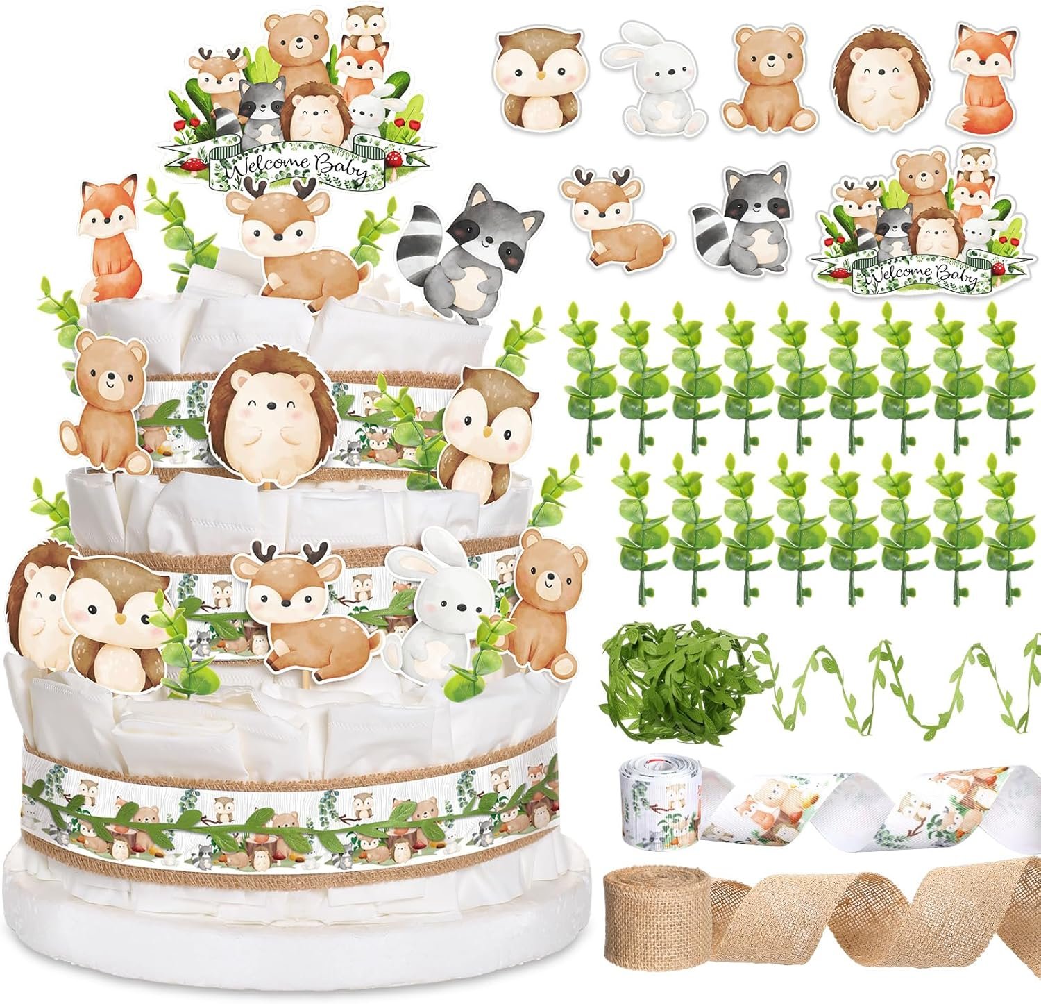 DIY Diaper Cake Ideas: 30 Easy Baby Shower Gift Guide 3 813AKIfc2zL. AC SL1500