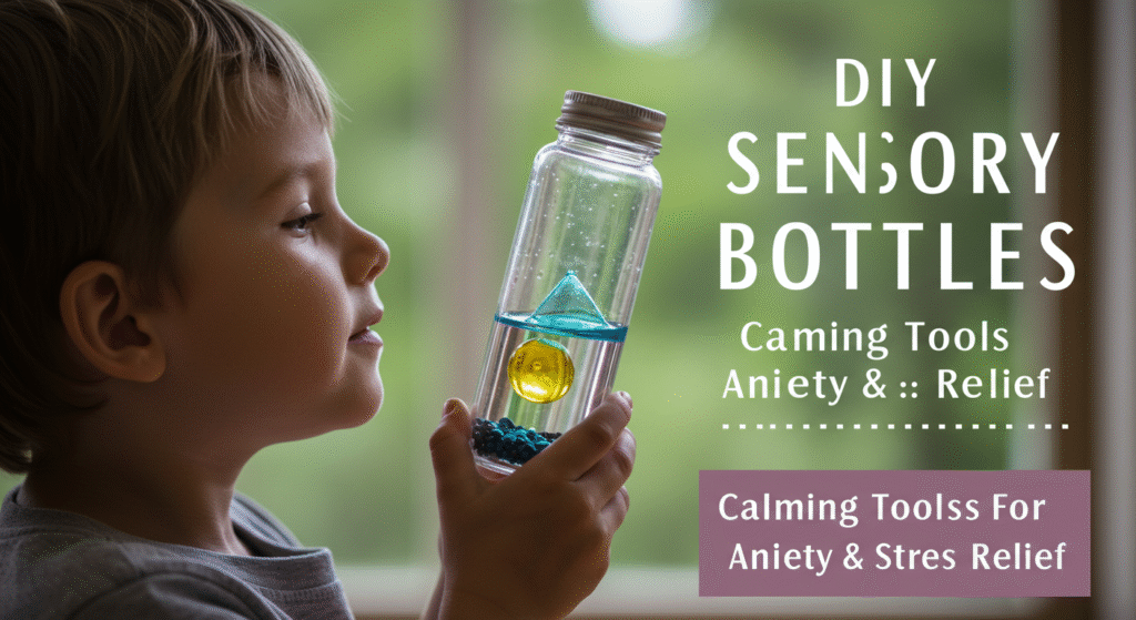 DIY Sensory Bottles: Calm Down Jars for Kids & Adults 2 Calm Down Jars