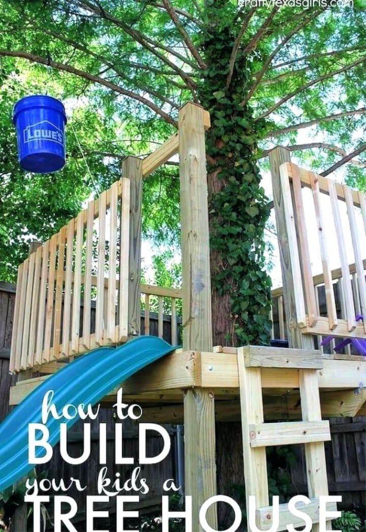 10 DIY Wooden Pallet Treehouse: Ideas, Designs & Building 14 DIY Small Space Pallets Tree House