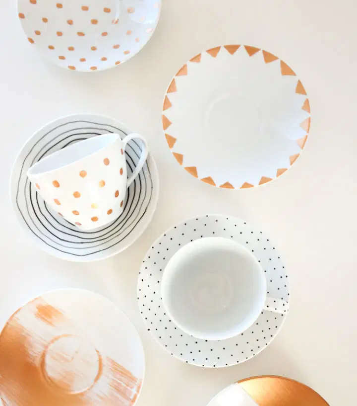 DIY Wedding Gifts: 25 Homemade Gift Ideas & Guide 18 Dishwasher Safe Painted Dishes 17