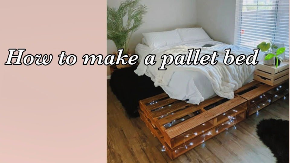 DIY Pallet Bed Frame Ideas: 30 Ideas & Step-by-Step Guide 29 Homemade Pallet Crate Bed