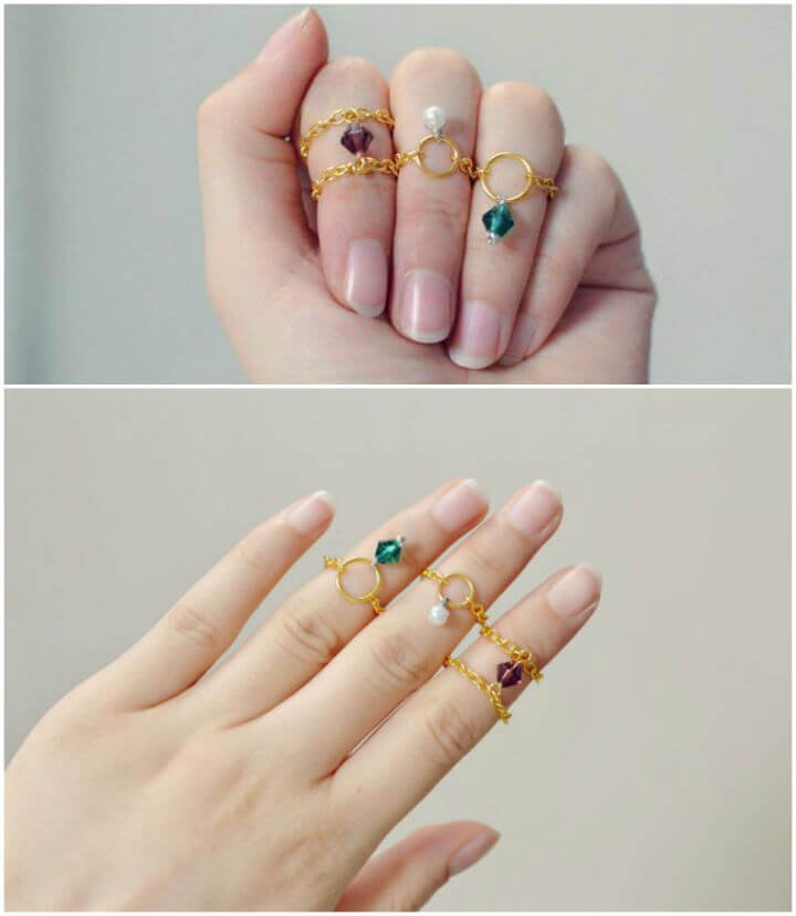 DIY Rings: 25 Homemade DIY Ring Ideas to Make 18 How to Make Chain Rings