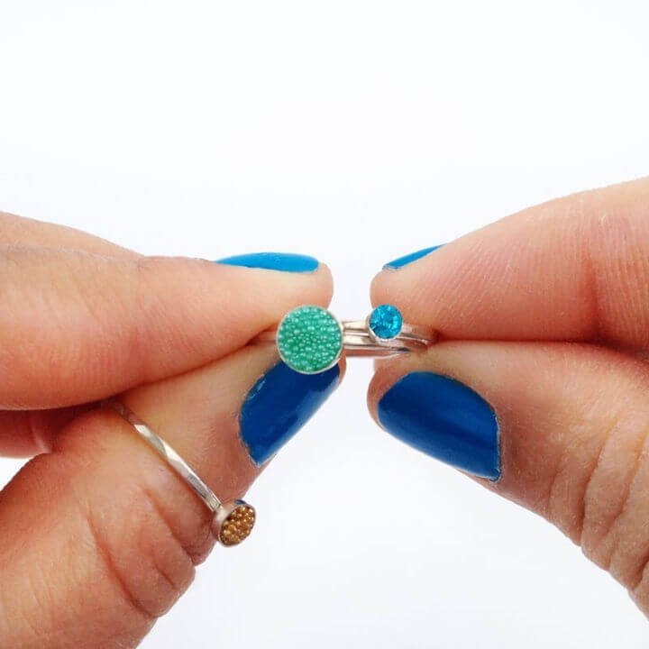 DIY Rings: 25 Homemade DIY Ring Ideas to Make 13 Make Beaded Stackable Rings