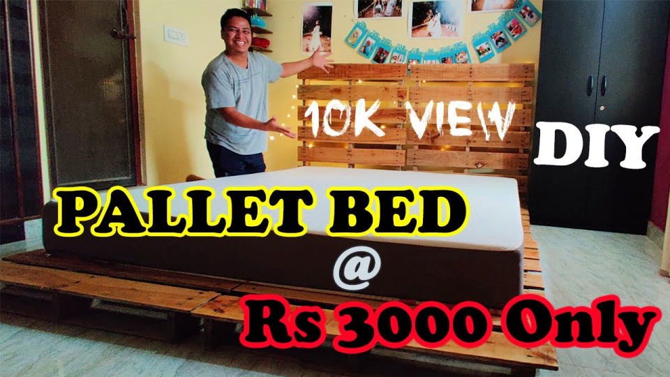 DIY Pallet Bed Frame Ideas: 30 Ideas & Step-by-Step Guide 26 Making a Bed Frame Out of Pallets