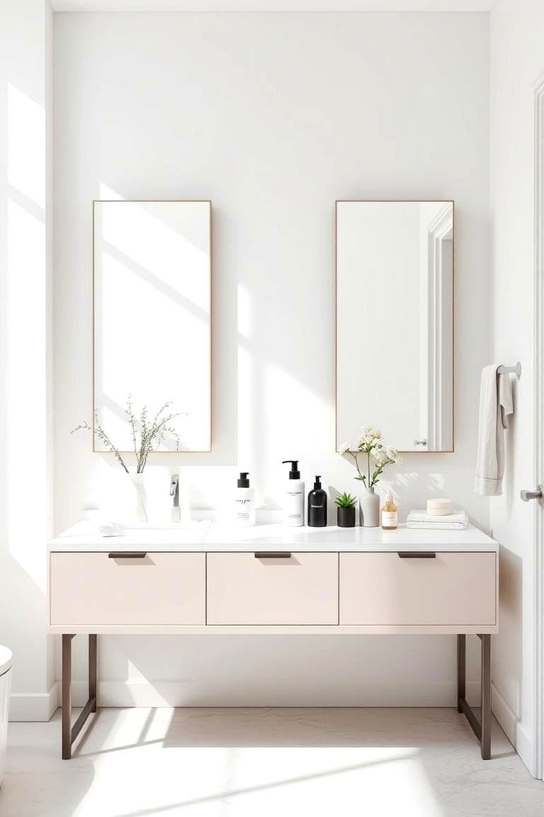 Vanity Organization Ideas: 24 Clutter-Free Solutions 21 Minimalist Vanity Organizers - 24 vanity organization ideas