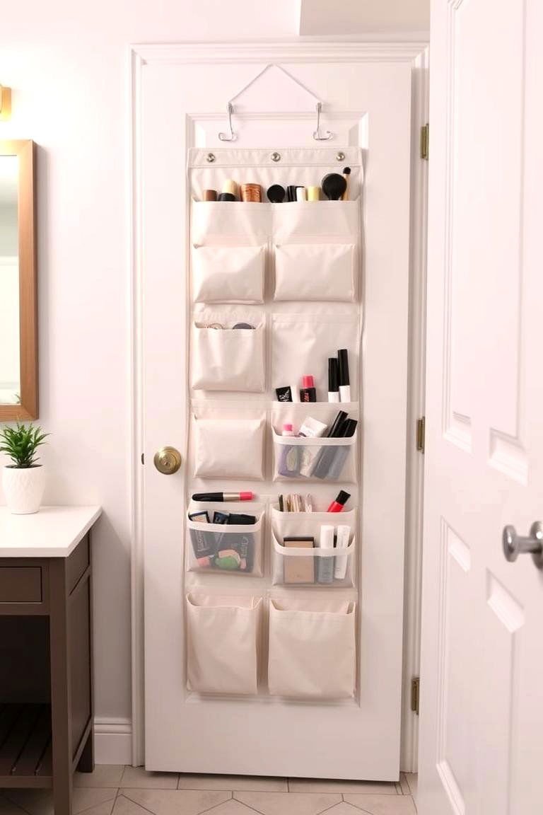 Vanity Organization Ideas: 24 Clutter-Free Solutions 24 Over the Door Organizers for Vanities - 24 vanity organization ideas
