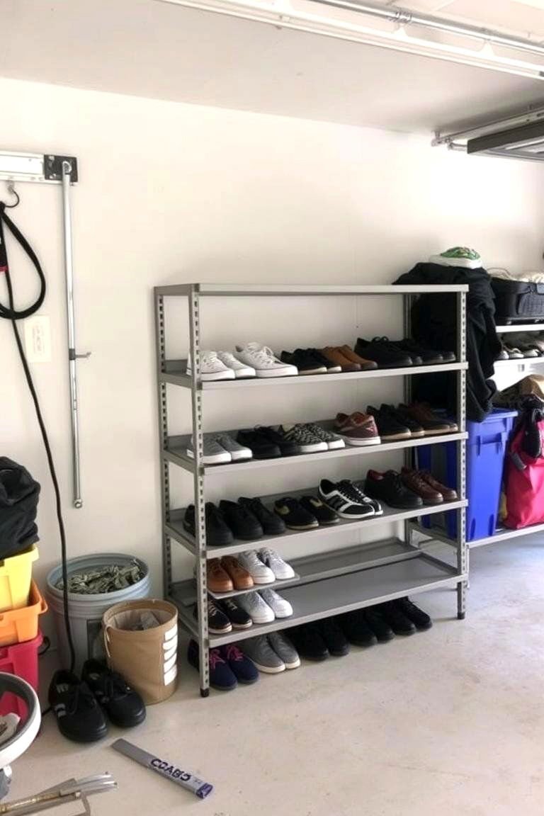 24 Garage Shoe Storage Ideas: Organize & Reclaim Space 25 Regularly Purge Unwanted Shoes - 24 Garage Shoe Storage Ideas