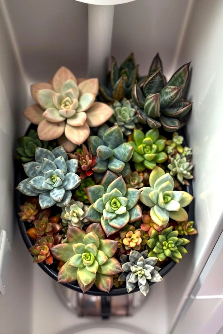 24 Best Plants for Bathroom: Air Purifying Green Decor 16 Succulent Accents - 24 Best Plants for Bathroom