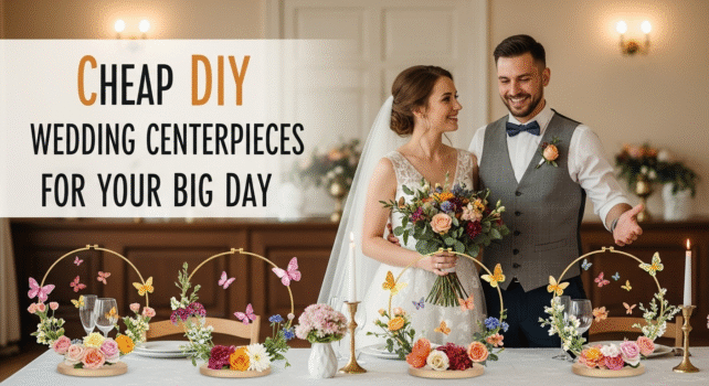 Cheap DIY Wedding Centerpieces for Your Big Day