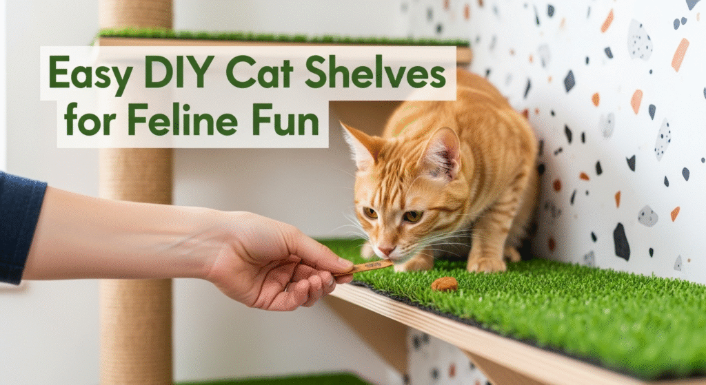 diy cat shelves step by step.801Z