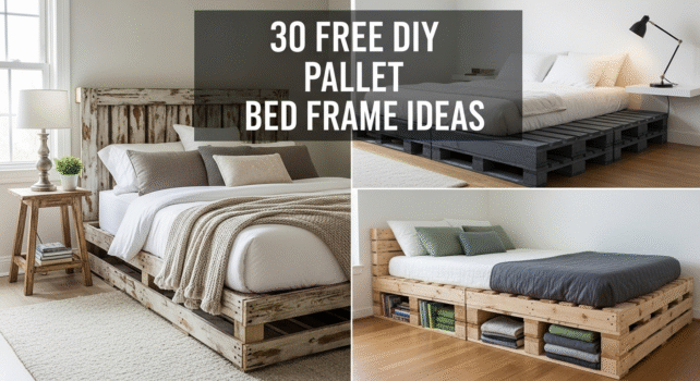 30 free diy pallet bed frame ideas and plans