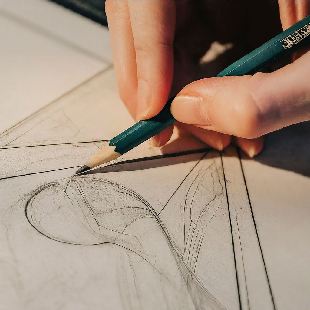 Learn How to Draw: Step-by-Step Guide for Beginners 4 how to draw step 3 refine check angles and edges add solid lines and volume