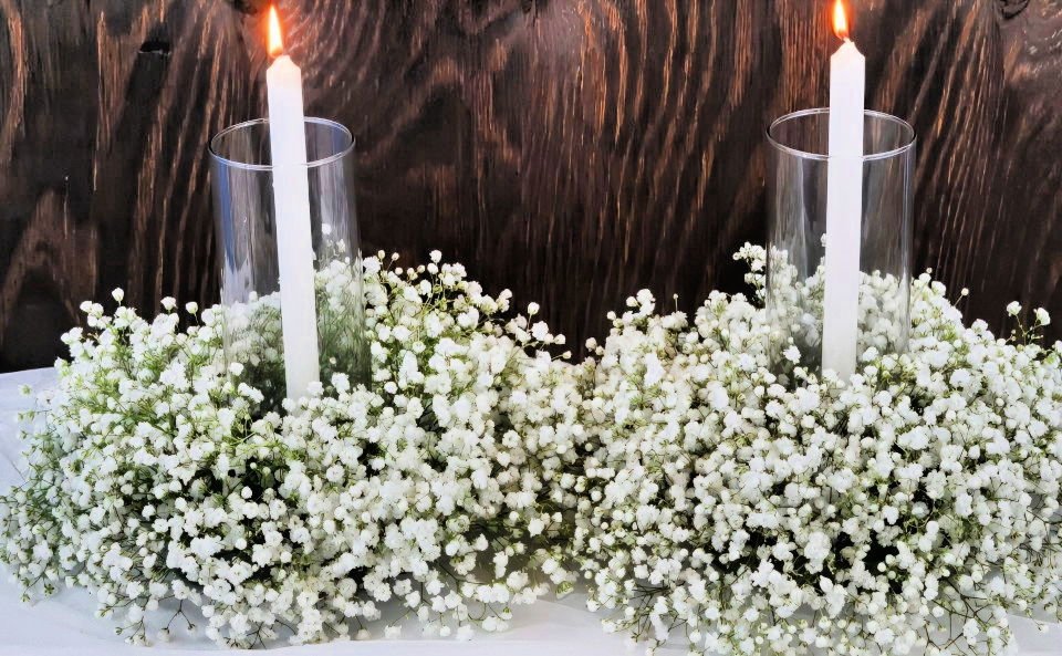 Make a Baby's Breath Centerpiece DIY in Minutes 5 how to make a baby breath centerpiece
