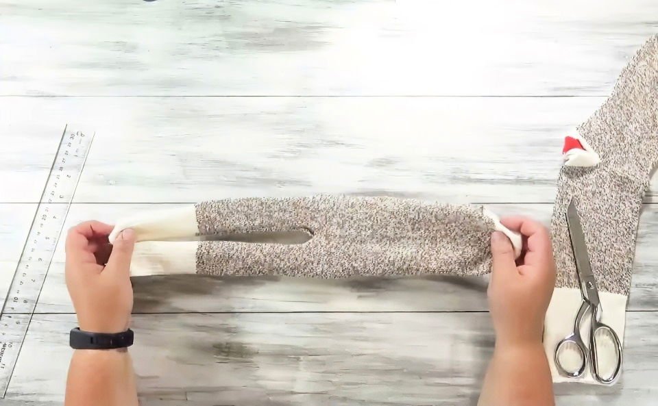 How to Make a Sock Monkey - A Step-by-Step Guide 2 preparing the sock