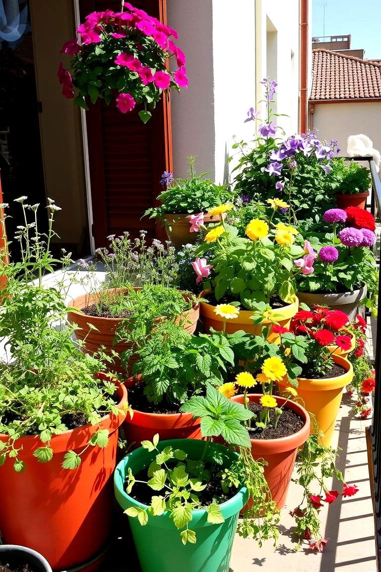 Container Gardens - 24 Urban Garden Ideas