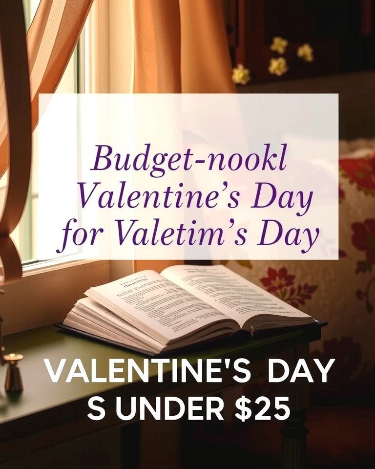 25 Budget-Friendly Valentines Day Gifts Under $25 16 A Romantic Novel - 25 Budget-Friendly Valentines Day Gifts Under 25