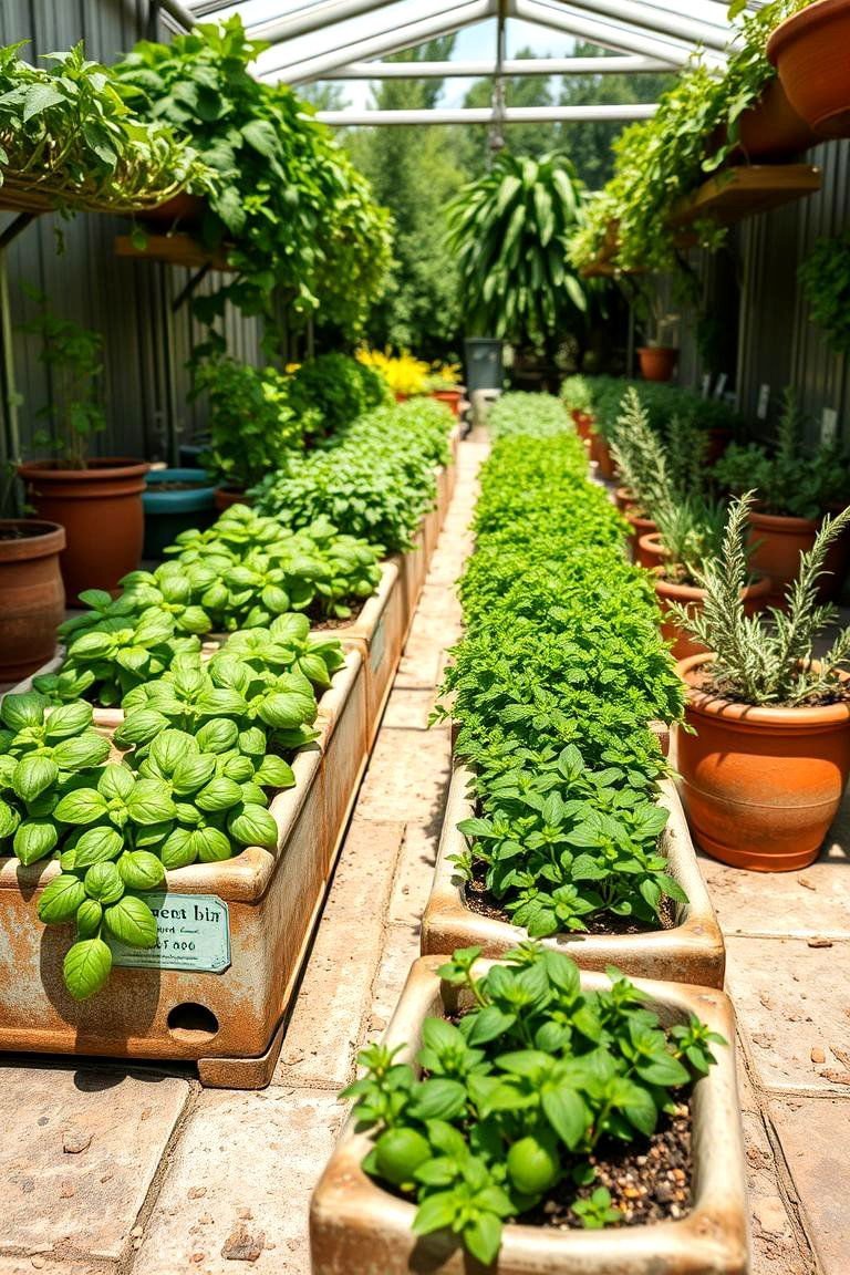 24 Spring Garden Ideas to Refresh Your Outdoor Space 3 Charming Herb Oasis - 24 Spring Garden Ideas