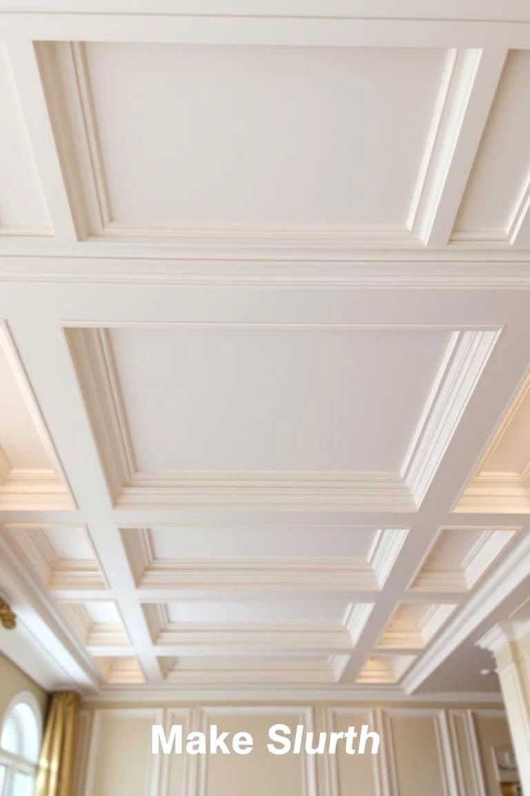24 Accent Ceiling Ideas to Elevate Your Room's Design 5 Coffered Ceilings - 24 Accent Ceiling Ideas