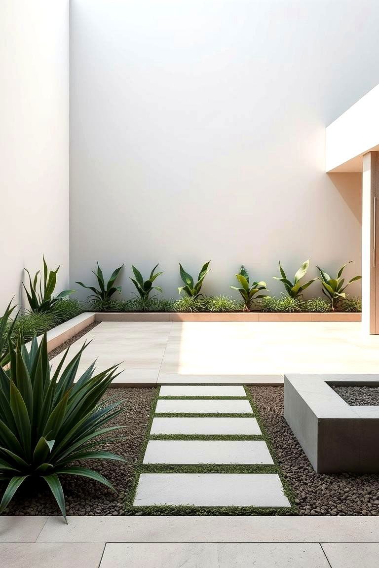 24 Spring Garden Ideas to Refresh Your Outdoor Space 22 Contemporary Minimalist Landscape - 24 Spring Garden Ideas