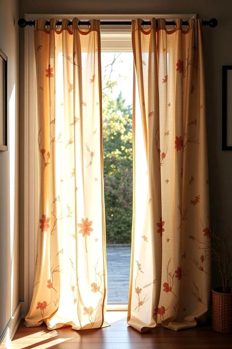 24 Spring Front Door Décor Ideas to Welcome the Season 19 Creative Door Curtains - 24 Spring Front Door Decor Ideas