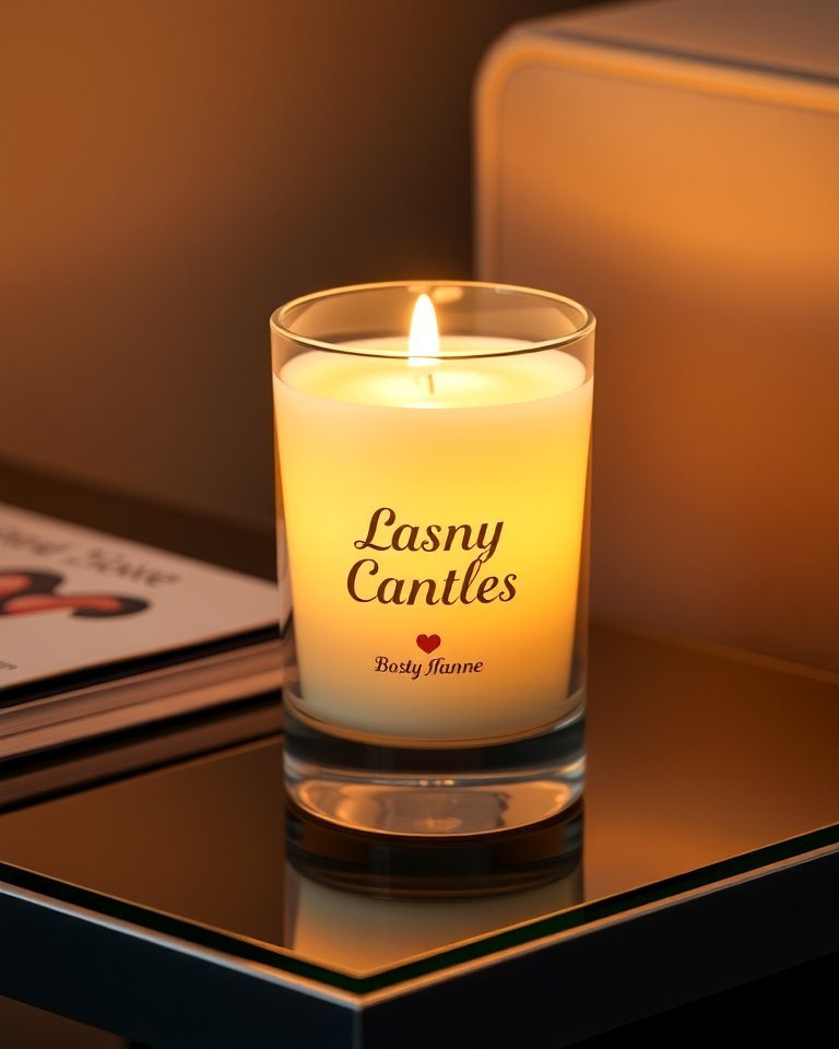 21 Personalized Valentines Day Gifts to Show You Care 16 Custom Scented Candle with Name - 21 Personalized Valentines Day Gifts to Show You Care