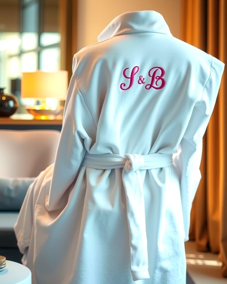 21 Personalized Valentines Day Gifts to Show You Care 27 Customized Cozy Robe with Initials - 21 Personalized Valentines Day Gifts to Show You Care