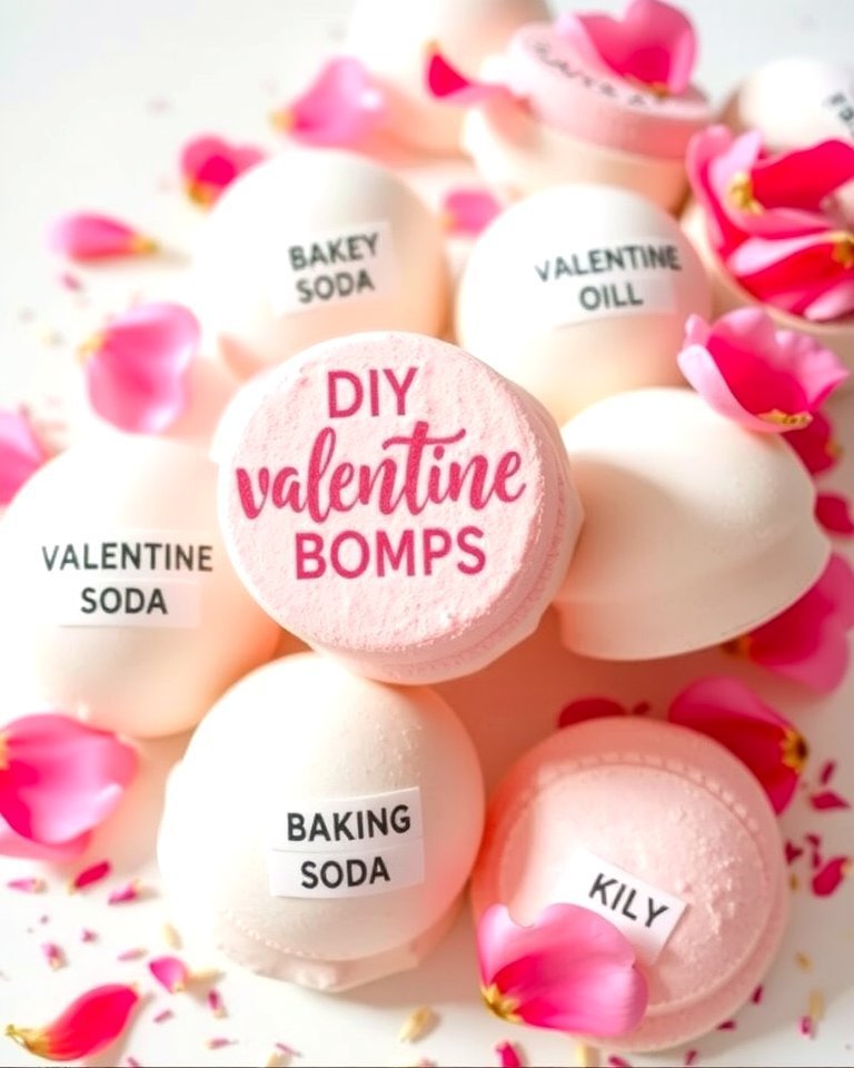 20 DIY Valentines Day Gifts to Make with Love 12 DIY Bath Bombs - 20 DIY Valentines Day Gifts to Make with Love