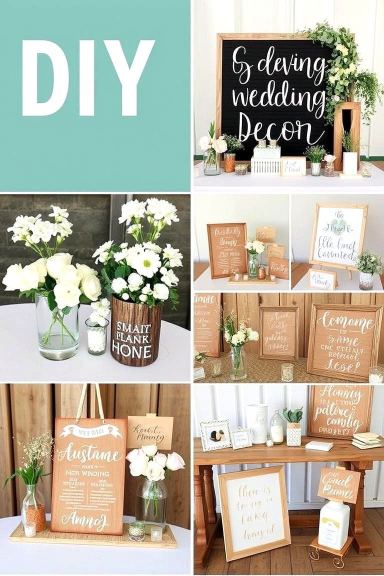 24 Spring Wedding Ideas for Blooming Celebrations 16 DIY Wedding Decor Crafts - 24 Spring Wedding Ideas