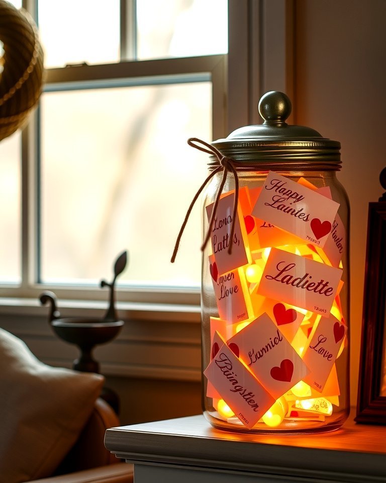 25 Budget-Friendly Valentines Day Gifts Under $25 19 Decorative Jar of Love Notes - 25 Budget-Friendly Valentines Day Gifts Under 25