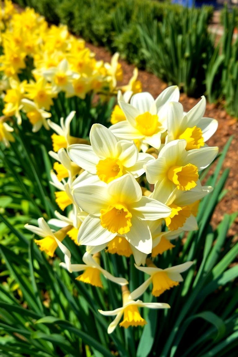 24 Spring Garden Ideas to Refresh Your Outdoor Space 7 Delightful Daffodil Display - 24 Spring Garden Ideas