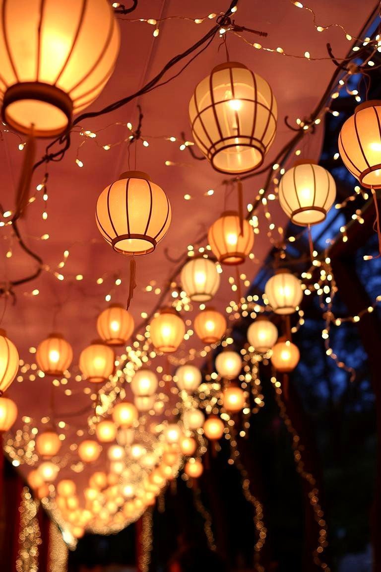 24 Spring Wedding Ideas for Blooming Celebrations 18 Ethereal Light Displays - 24 Spring Wedding Ideas