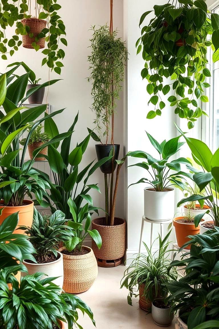 24 Spring Decor Ideas to Refresh Your Home Interiors 23 Fresh Natural Greenery - 24 Spring Decor Ideas