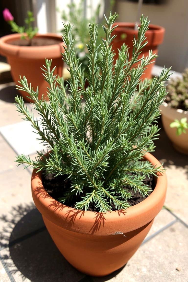 24 Best Outdoor Plants for Patio Spaces to Boost Your Greenery 9 Herbs Rosemary Fragrant and Functional - 24 Outdoor Plants for Patio