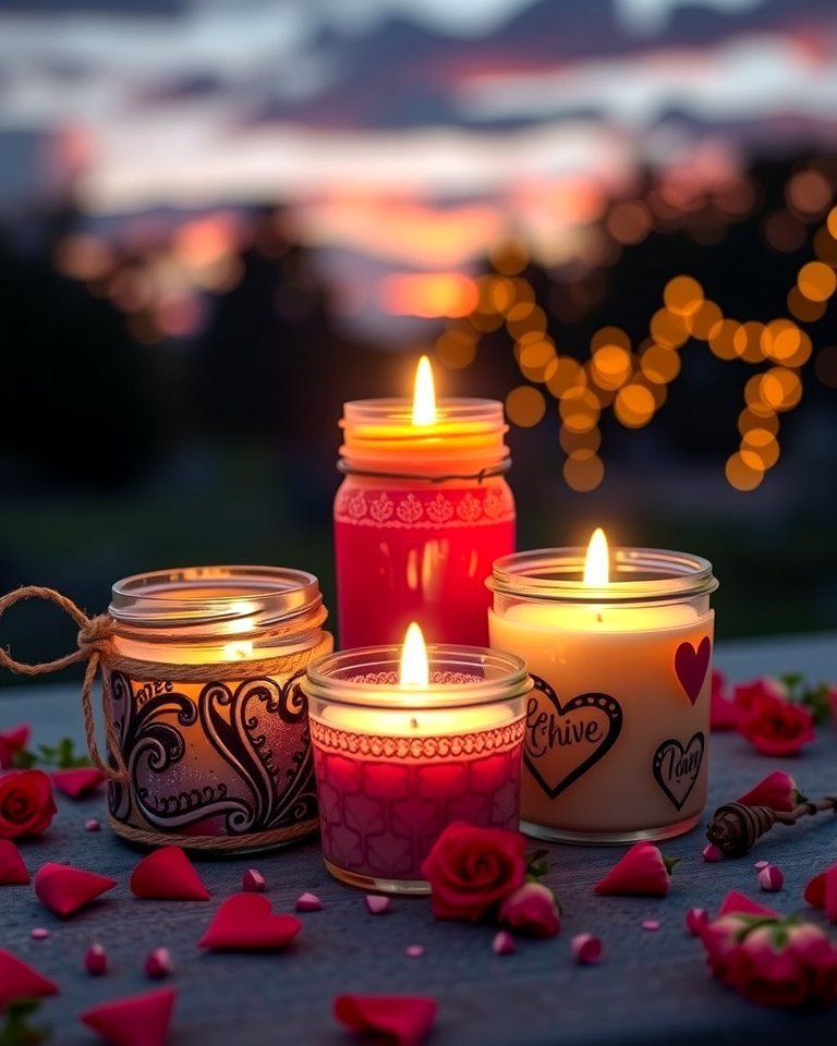 20 DIY Valentines Day Gifts to Make with Love 5 Homemade Scented Candles - 20 DIY Valentines Day Gifts to Make with Love