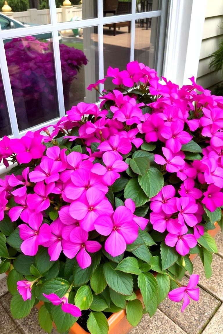 24 Best Outdoor Plants for Patio Spaces to Boost Your Greenery 6 Impatiens Burst of Color in the Shade - 24 Outdoor Plants for Patio