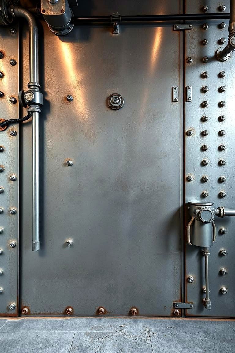 24 Wall Decor Ideas: Creative Ways to Enhance Home Walls 8 Industrial Metal Accents - 24 Wall Decor Ideas