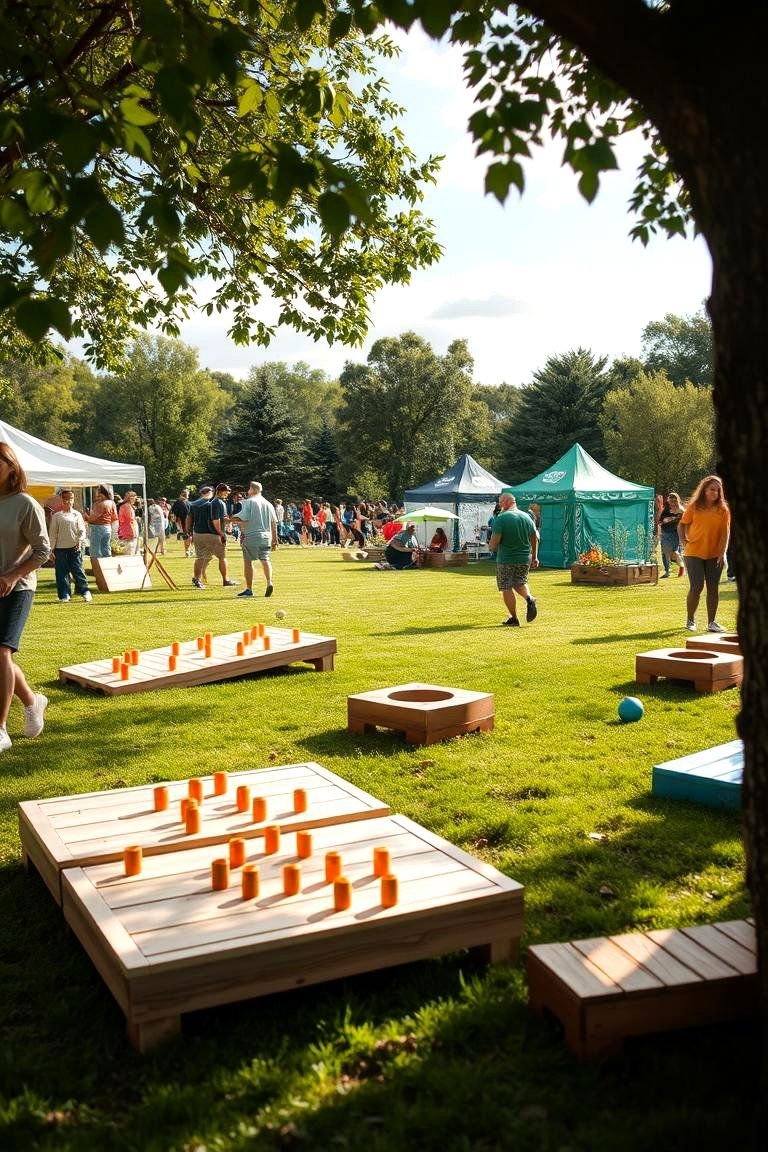 24 Spring Wedding Ideas for Blooming Celebrations 24 Interactive Outdoor Games - 24 Spring Wedding Ideas