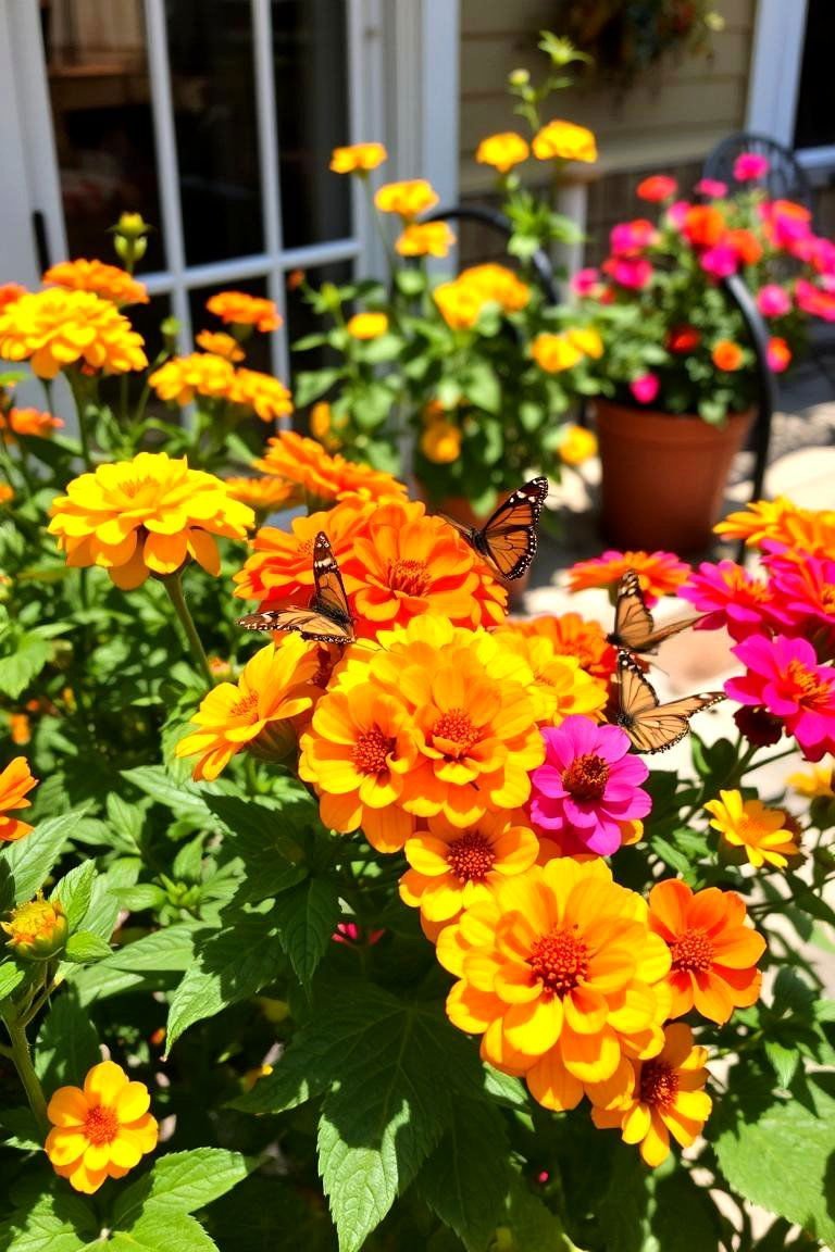 24 Best Outdoor Plants for Patio Spaces to Boost Your Greenery 15 Lantana Heat Loving Blooms and Butterfly Magnet - 24 Outdoor Plants for Patio