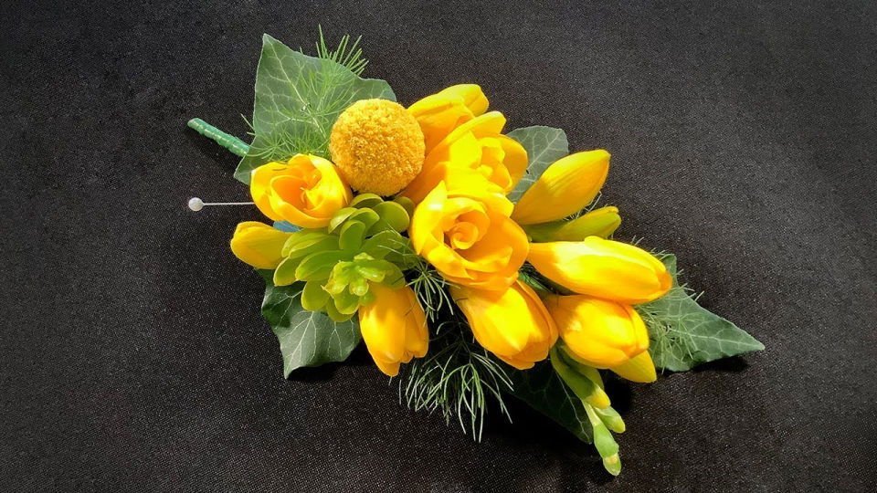 20 Homemade DIY Corsage Ideas Anyone Can Make 20 Make a Ladies Freesia Corsage