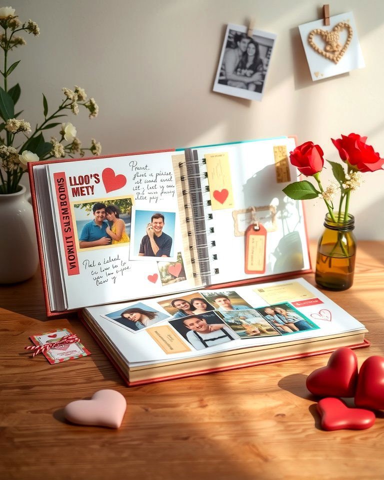 20 DIY Valentines Day Gifts to Make with Love 9 Memory Scrapbook - 20 DIY Valentines Day Gifts to Make with Love