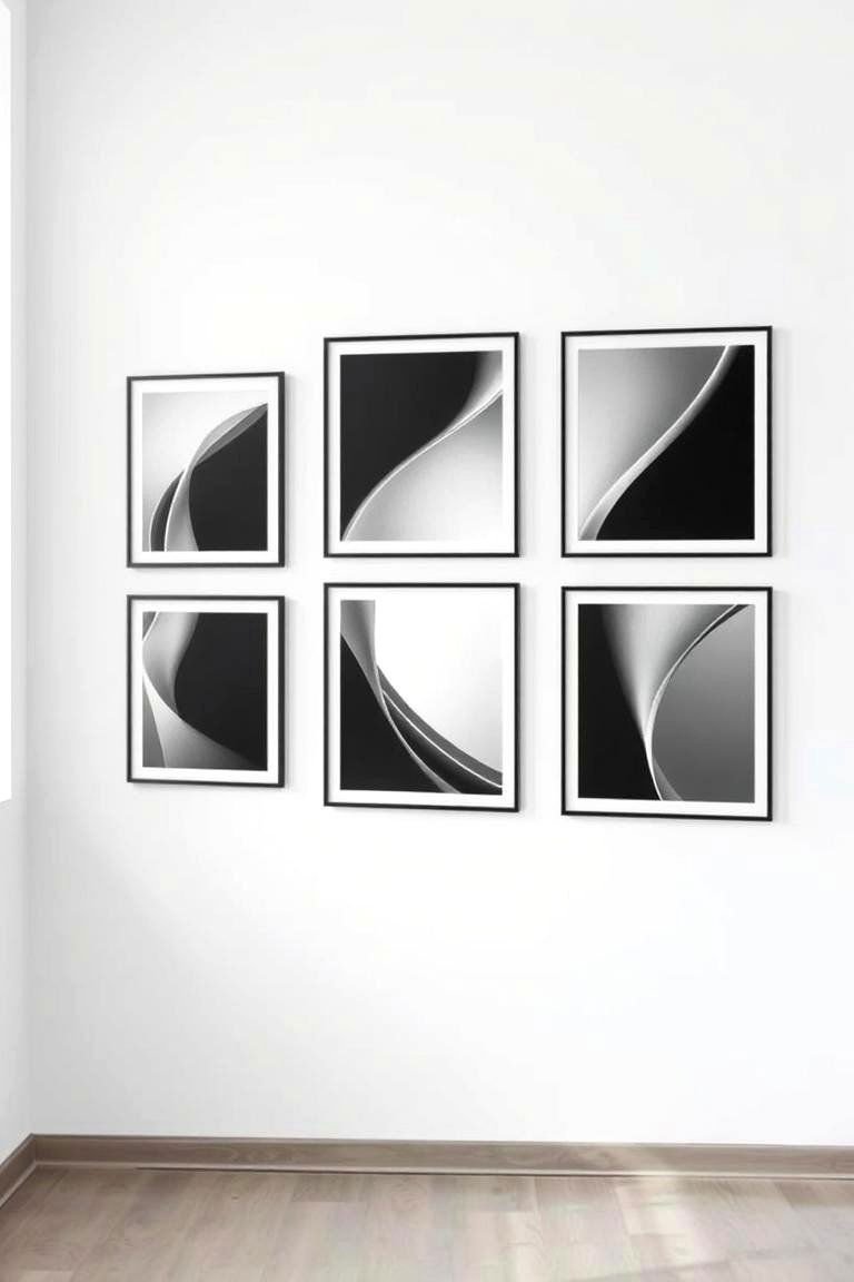 24 Wall Decor Ideas: Creative Ways to Enhance Home Walls 9 Minimalist Black and White Photography - 24 Wall Decor Ideas