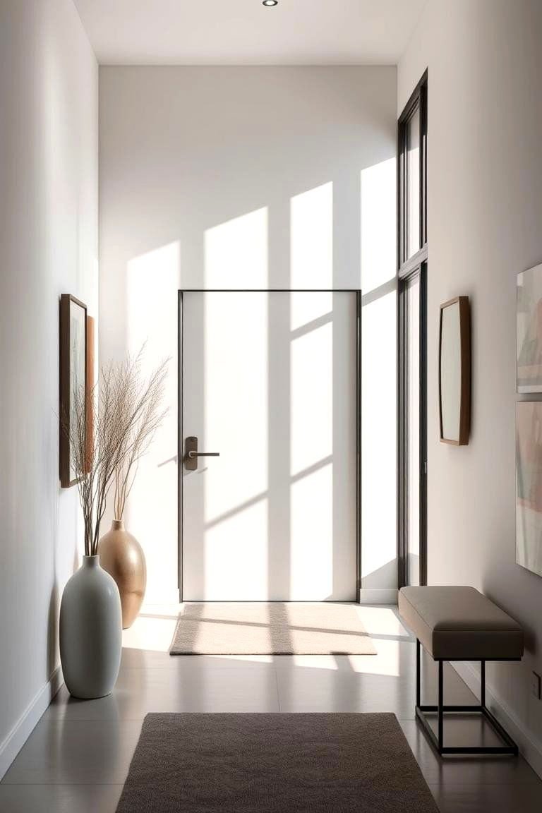 24 Spring Front Door Décor Ideas to Welcome the Season 24 Modern Minimalist Accents - 24 Spring Front Door Decor Ideas
