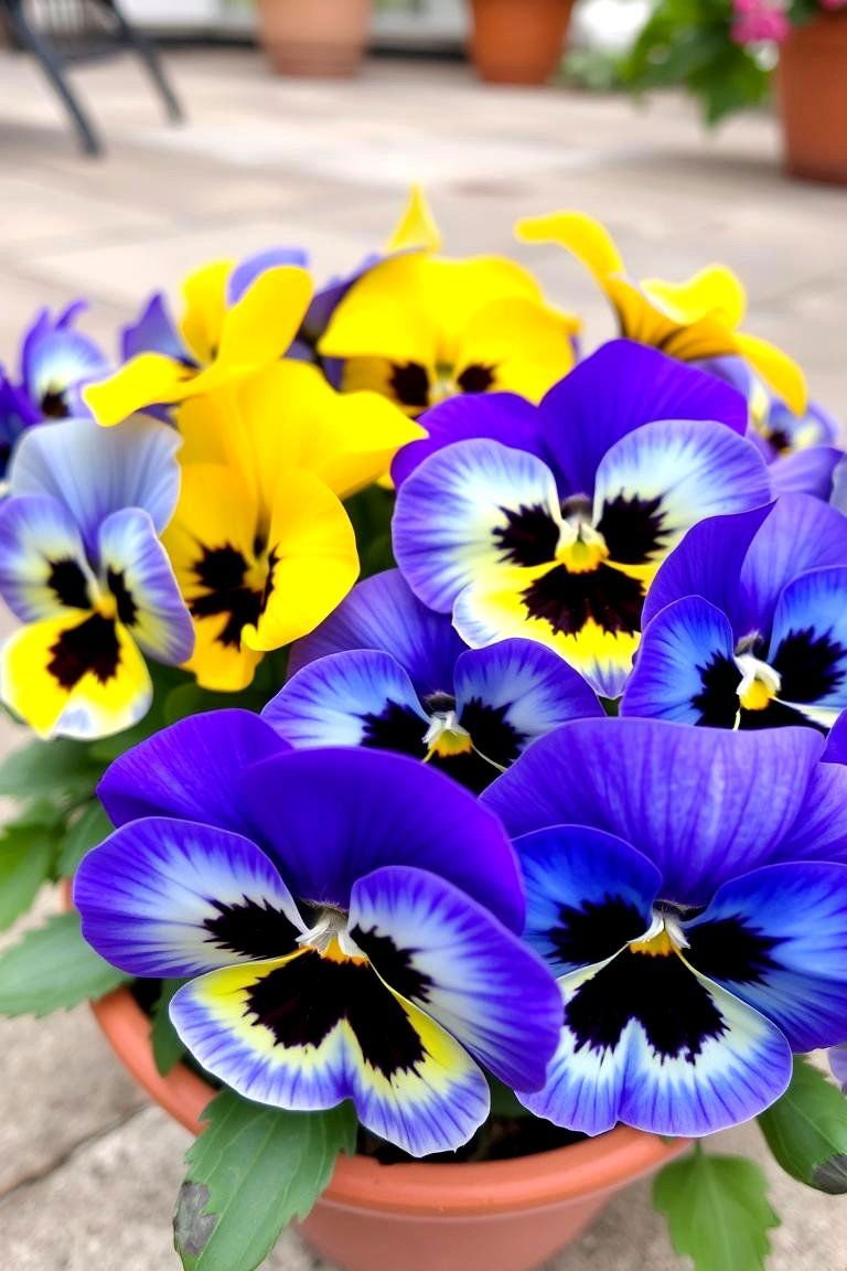 24 Best Outdoor Plants for Patio Spaces to Boost Your Greenery 12 Pansies Early Season Color and Delightful Faces - 24 Outdoor Plants for Patio