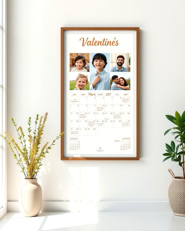 21 Personalized Valentines Day Gifts to Show You Care 15 Personalized Calendar with Memories - 21 Personalized Valentines Day Gifts to Show You Care