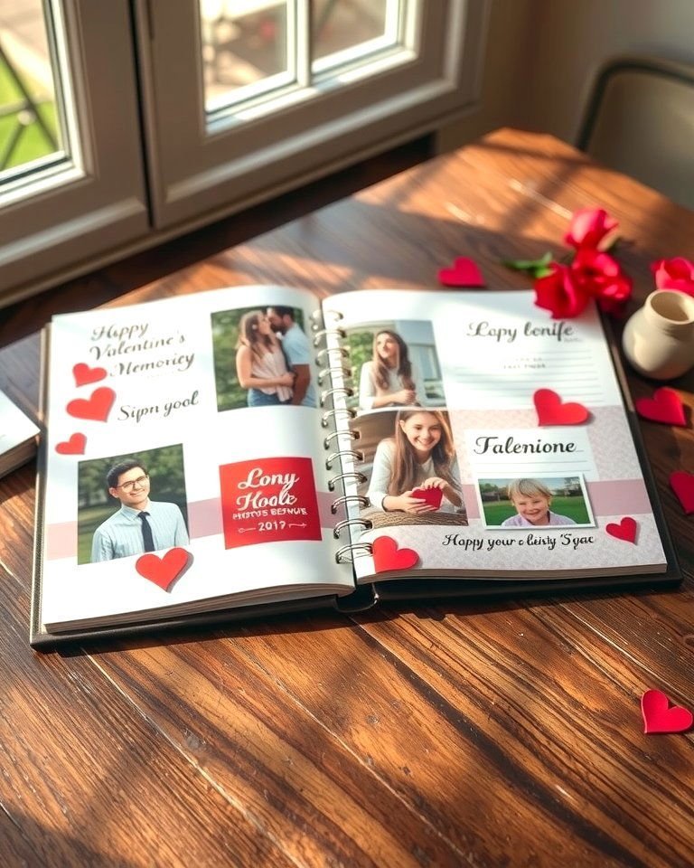 21 Personalized Valentines Day Gifts to Show You Care 24 Personalized Scrapbook of Memories - 21 Personalized Valentines Day Gifts to Show You Care