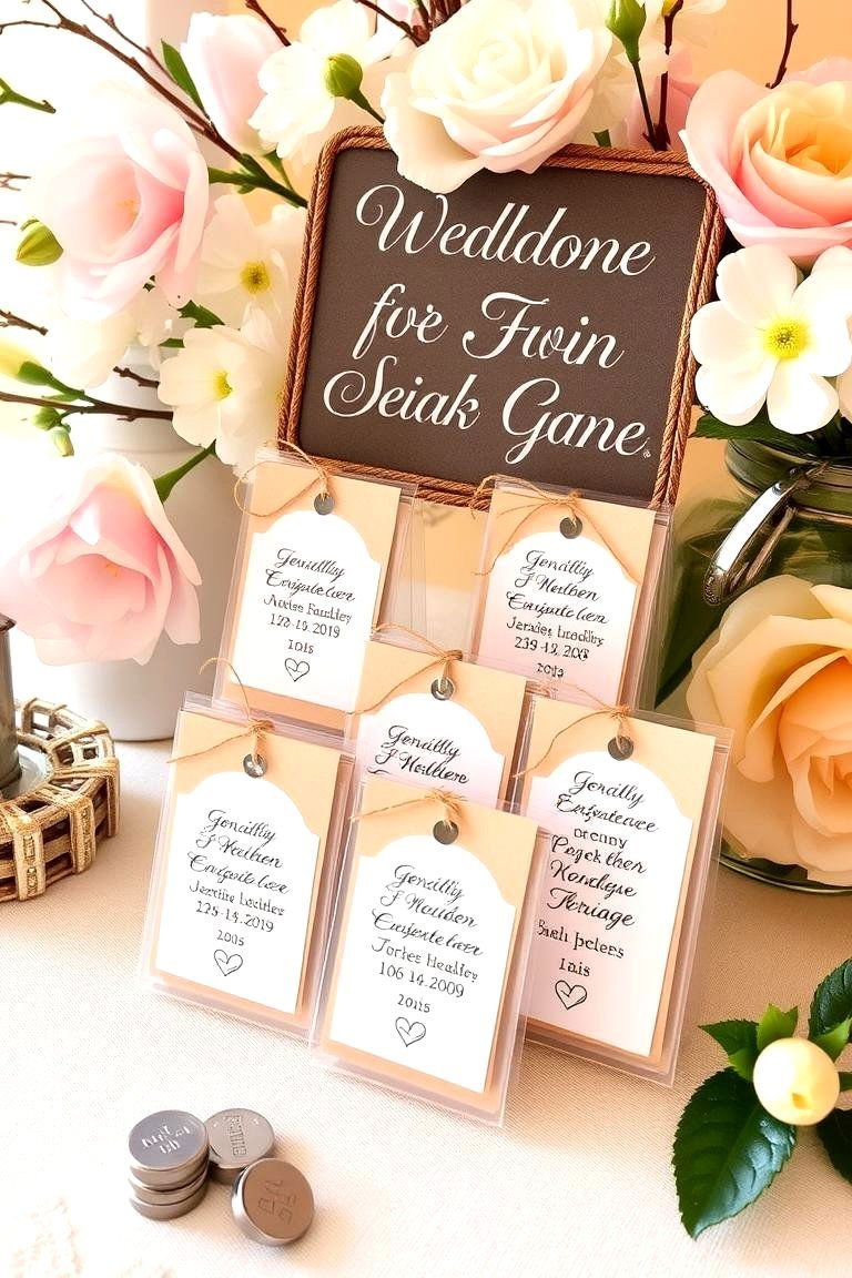 24 Spring Wedding Ideas for Blooming Celebrations 23 Personalized Wedding Favors - 24 Spring Wedding Ideas