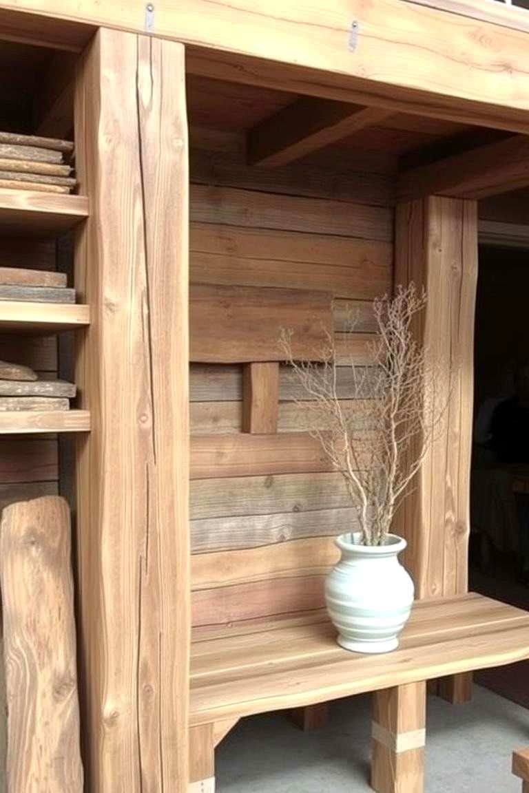 24 Spring Decor Ideas to Refresh Your Home Interiors 9 Rustic Reclaimed Wood Elements - 24 Spring Decor Ideas