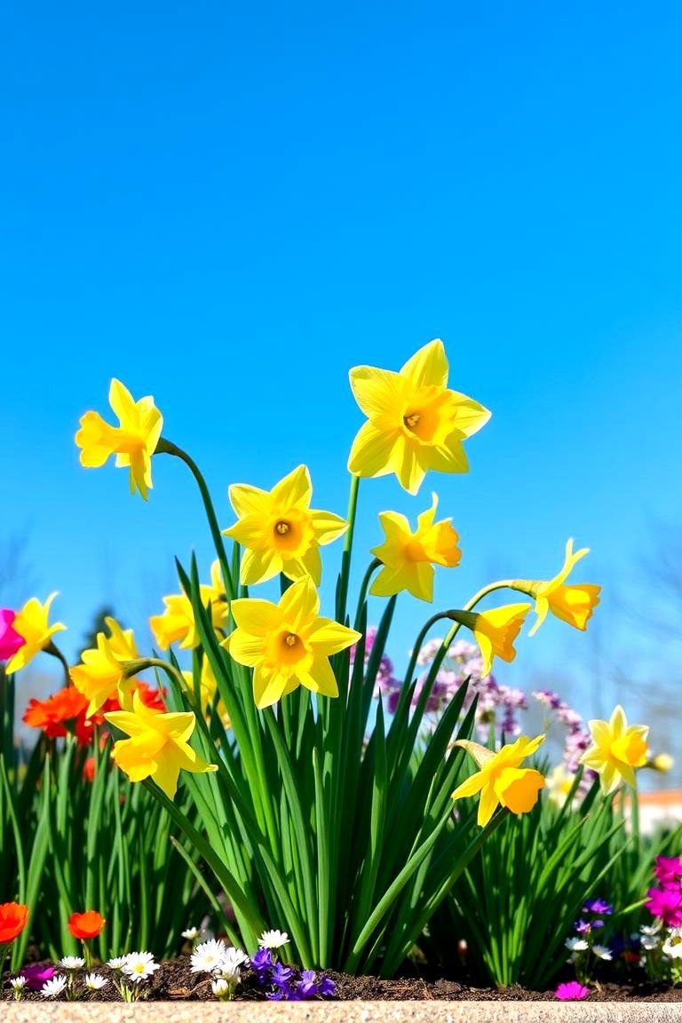 24 Daffodil Garden Ideas for Vibrant Spring Landscapes 10 Seasonal Daffodil Highlights - 24 Daffodil Garden Ideas