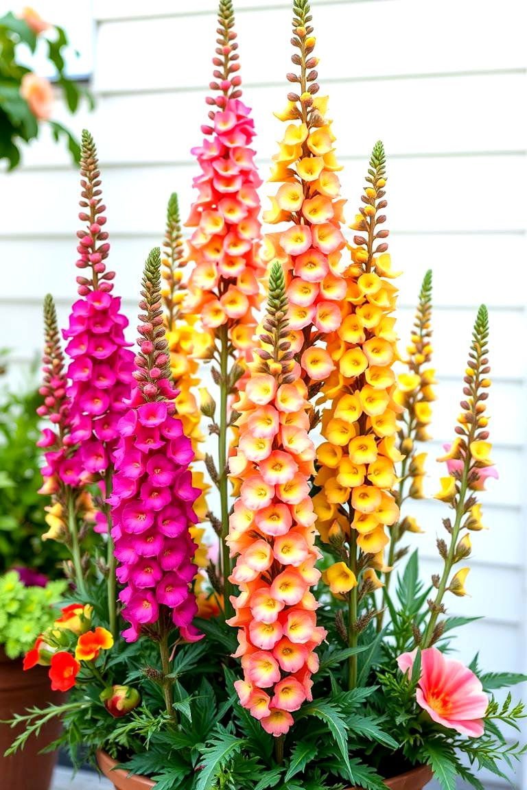24 Best Outdoor Plants for Patio Spaces to Boost Your Greenery 24 Snapdragon Tall Spikes of Colorful Blooms - 24 Outdoor Plants for Patio
