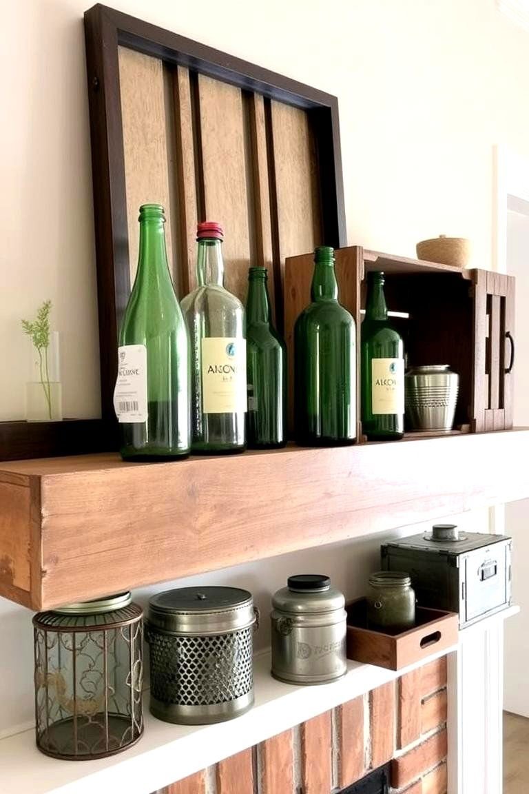 24 Spring Mantel Decor Ideas: Fresh Seasonal Displays 25 Upcycled Decor Items - 24 Spring Mantel Decor Ideas